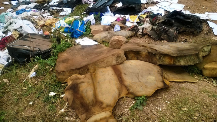 Bimwe mu byavanywemo nta cyo byamara kuko byangiritse cyane.