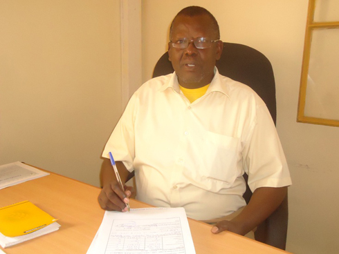 Bizimana Francois Xavier ukuriye mutuelle de sante mu karere ka Kayonza.