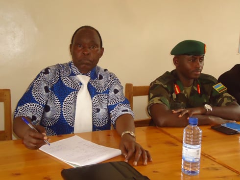 Boniface Rucagu na Gen. Bayingana bafatanyije imirimo yo kuyobora itorero ry'igihugu.