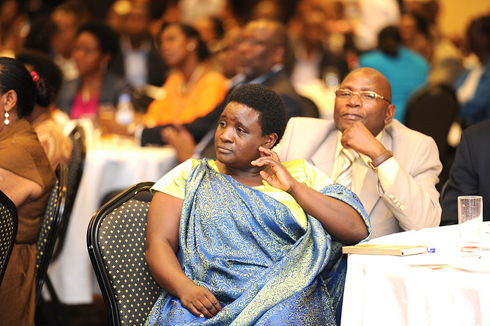 Bamwe mu bitabiriye amasengesho.
