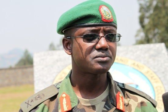 Umuvugizi w'Ingabo z'u Rwanda, Brig Gen Joseph Nzabamwita.