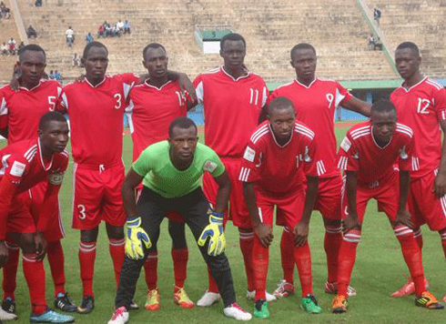 Ikipe ya Bugesera FC ubwo yakinaga na Rayon Sports muri 1/8 cya Peace Cup against Malaria 2013.