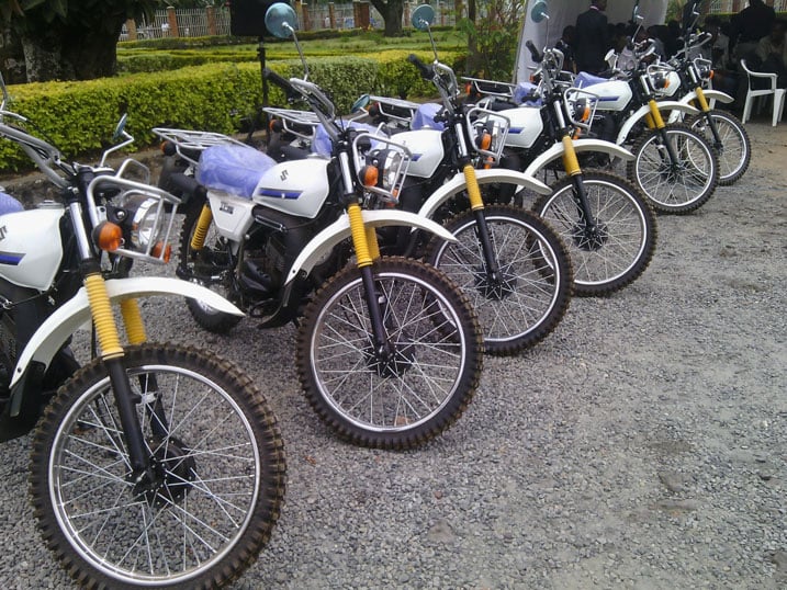 Buri kigo nderabuzima cyahawe moto imwe ifite agaciro k