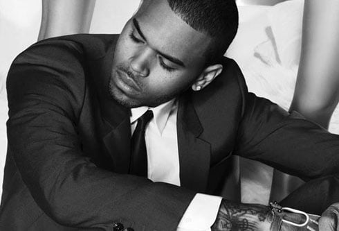 Chris Brown w'imyaka 24 y'amavuko.