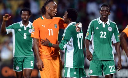 Cote d'Ivoire yasezerewe na Nigeria itsonzwe ibitego 2-1.