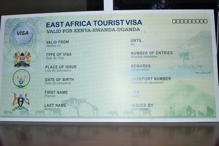 Igishushanyo mbonera cy'uko visa imwe y'akarere iteye.