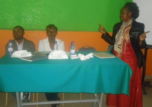 Depite Mukakanyamugenge Jacqueline asaba abarwanashyaka ba PSD mu karere ka Ruhango gukora ibikorwa bibahesha agaciro.