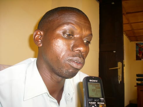 Gafuku Barthazar, umuyobozi wa EAV-Mayaga.