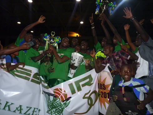 Ibyishimo byari byinshi ku bakinnyi ba Espoir BBC.
