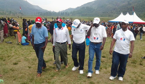 Abakandida-depite ba FPR Inkotanyi mu kwiyamamaza mu murenge wa Bweyeye