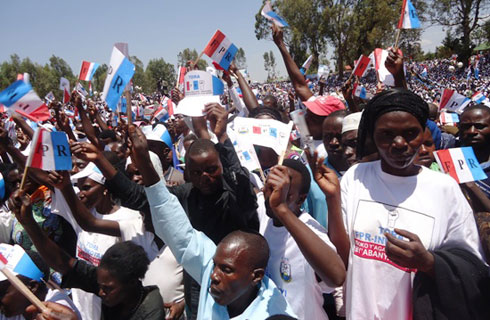 Kwamamaza abakandida-depite ba RPF-Inkotanyi muri Kamonyi byitabiriwe n