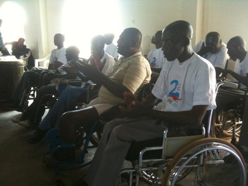 Abamugaye nabo bari bitabiriye ibirori.