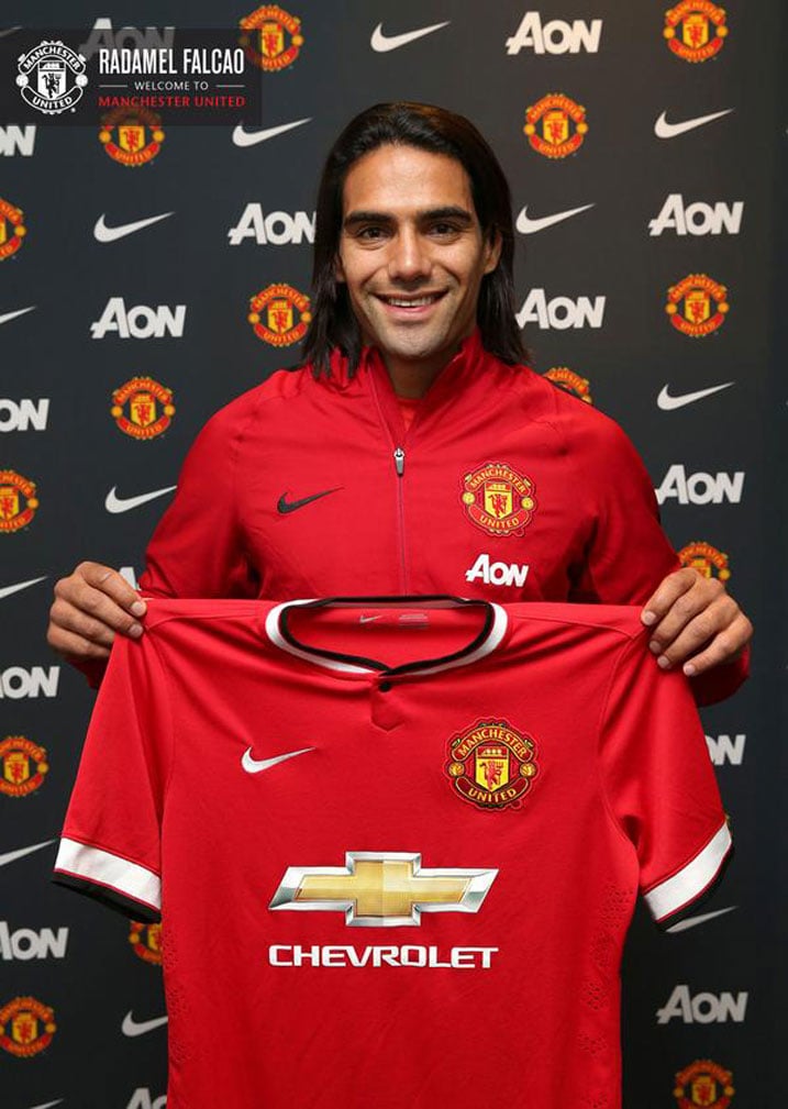 Falcao yatijwe muri Manchester United igihe cy