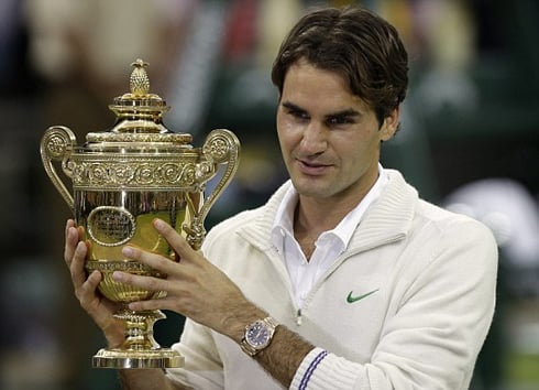 Federer yegukanye igikombe cya Wembledon ku nshuro ya 7.