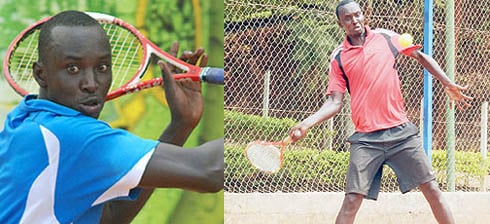 Gasigwa Jean Claude na Habiyambere Dieudonne baraba bahanganye ku mukino wa nyuma wa ITF Money Circuit.