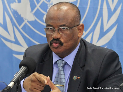 Umuyobozi wa polisi muri MONUSCO, Général Abdallah Wafi.