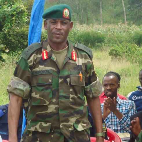 Brig Gen Murokore Eric ukuriye Inkeragutabara mu ntara y