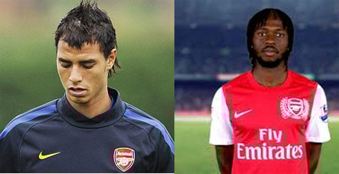 Chamakh na Gervinho.