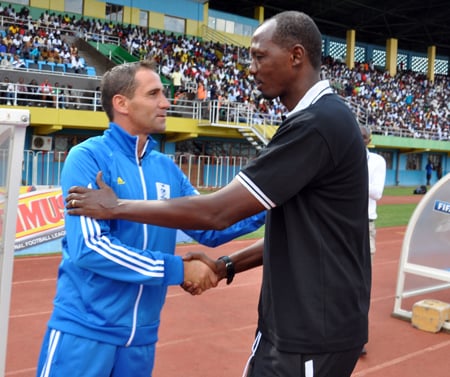 Gutsindwa na Rayon Sport byatumye Nshimiyimana agabanyirizwa icyizere.