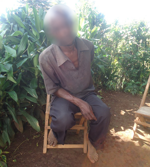 Hajabakiga Gaspard wemeza ko yakubiswe azira ubusa avuga ko arengana kuko ngo mu buzima bwe ntabwo acuragura.
