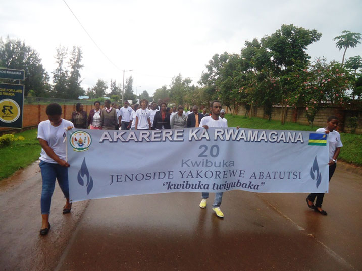 Hakozwe urugendo rwo kwibuka abana bishwe muri jenoside yakorewe Abatutsi ku rwego rw'akarere ka Rwamagana.
