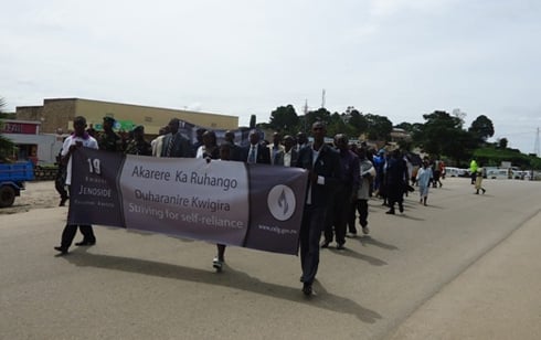 Hakozwe urugendo rwo kwibuka abazize Jenoside yakorewe Abatutsi mu cyahoze ari komine Tambwe na Kigoma.