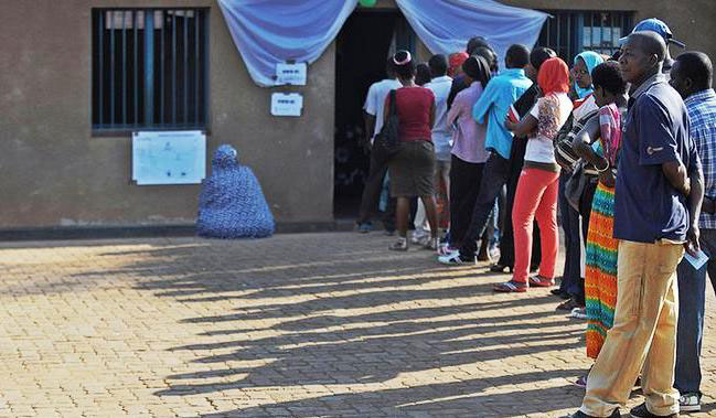 Hamwe mu habereye amatora y'abadepite muri Nyakanga 2013.