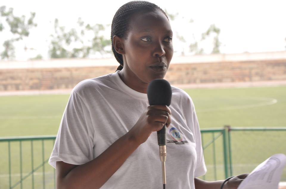 Honorine Uwababyeyi, umuyobozi mukuru wa Hope and Peace Foundation akaba ari nawe wawutangije.