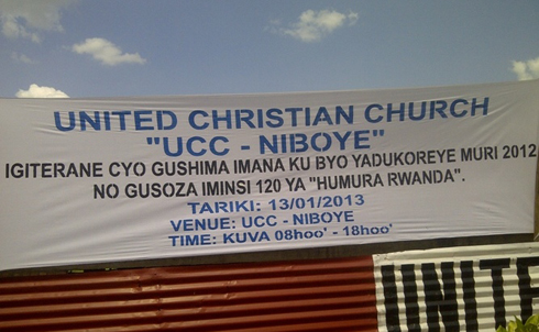 Gusoza igiterane “Humura Rwanda” byabereye Niboye mu mujyi wa Kigali tariki 13/01/2013.
