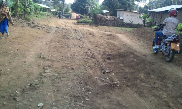 Muri iki gitondo, abantu bari bacye mu nzira zo mu gace amasasu yavugiyemo.