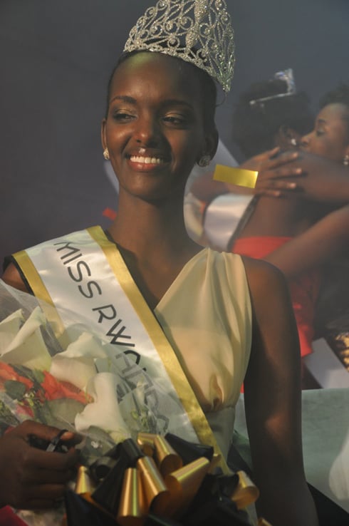 Miss Rwanda 2012.