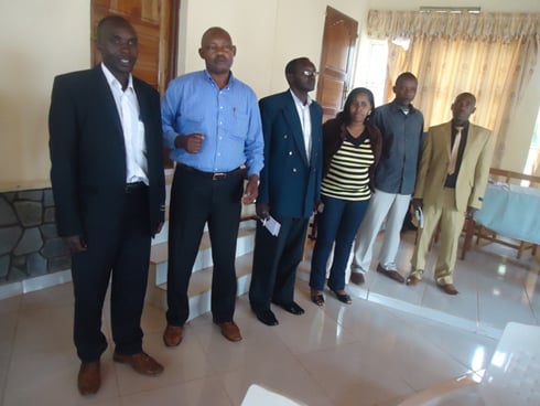 Ibumoso, ni Musabyimana Andre watorewe kuyobora Ishyirahamwe ry'abacukuzi mu turere twa Nyamasheke na Rusizi.