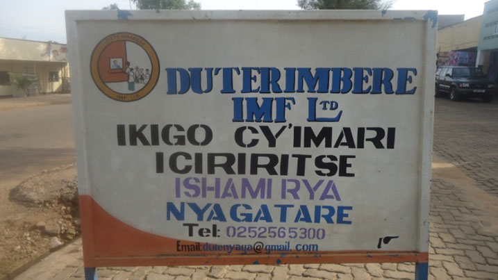 Ikirango cya Duterimbere IMF ishami rya Nyagatare.