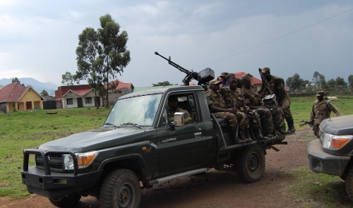 Impande zombi M23 na FARDC bari kongera ingabo n'ibikoresho hafi ya Kibumba.