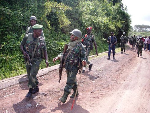 Ingabo zarimo zirwanya M23 harimo abavuga Ikinyarwanda.