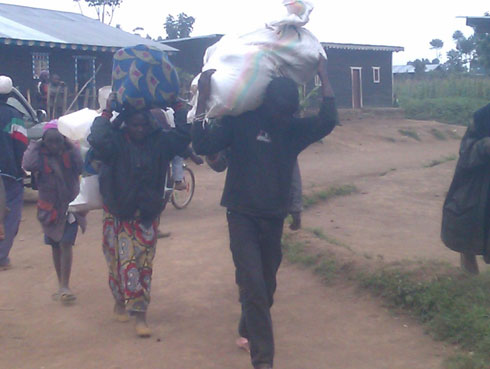 Intambara zabereye muri Congo mu mwaka wa 2013 zatumye umurenge wa Bugeshi wakira impunzi zirenga 3000.