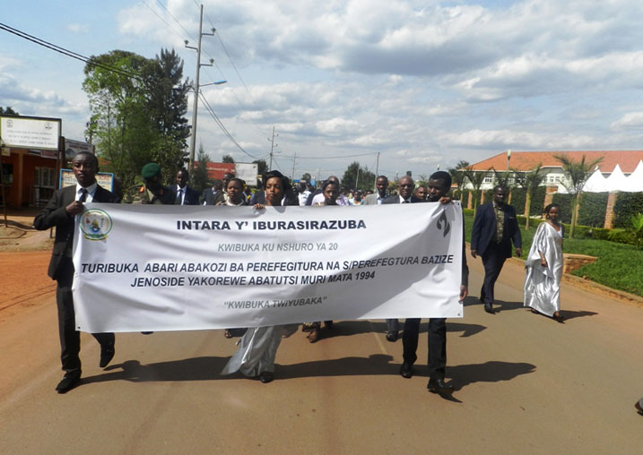 Intara y'Iburasirazuba yibutse abari abakozi ba Perefegitura na Superefegitura.