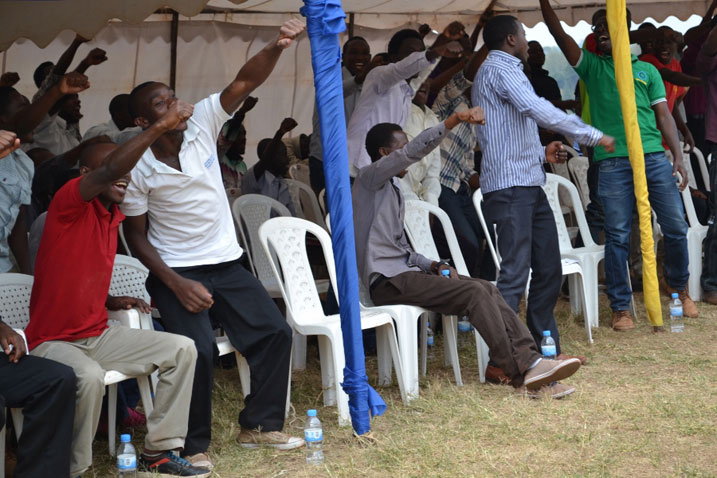 Intore z'abanyeshuri muri IPRC East zagaragaje morale nyinshi.