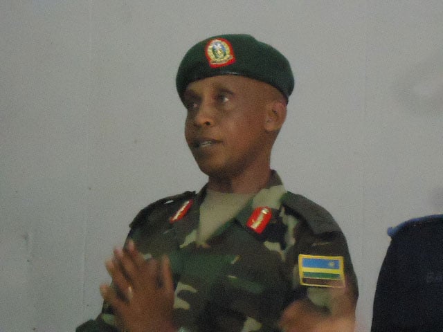 Brig. Gen. Georges Rwigamba uyobora Ingabo mu Ntara y