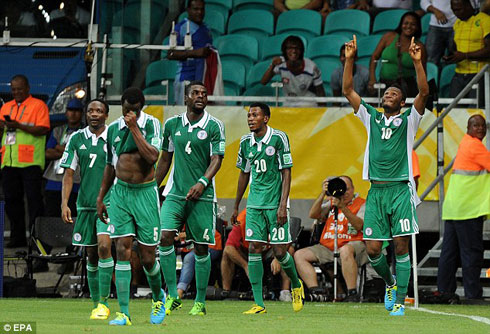 John Obi Mikel yatsinze igitego kimwe Nigeria yabashije kubona.