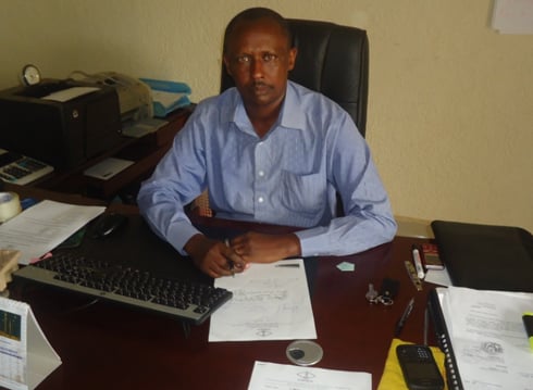 Kaberuka Desire umuyobozi wa EWSA Rusizi.