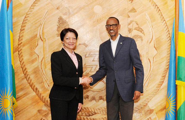 Perezida Kagame hamwe n
