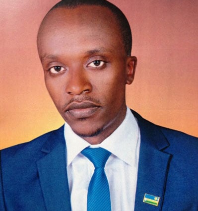 Eric Ndayishimiye wiyamamariza umwanya w'ubudepite.
