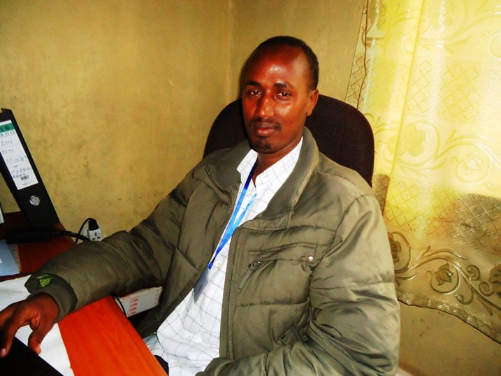 Karambizi Benjamin ushinzwe ibidukikije mu karere ka Nyabihu,asaba abaturage kurushaho kubungabunga ibidukikije.