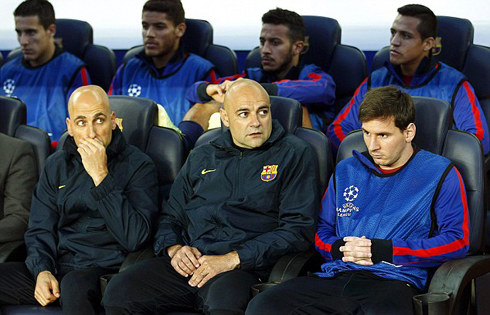 Lionel Messi ntiyigeze akandagira mu kibuga muri uwo mukino.