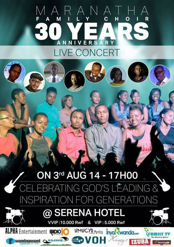 Bamwe mu bagize Maranatha Family Choir.