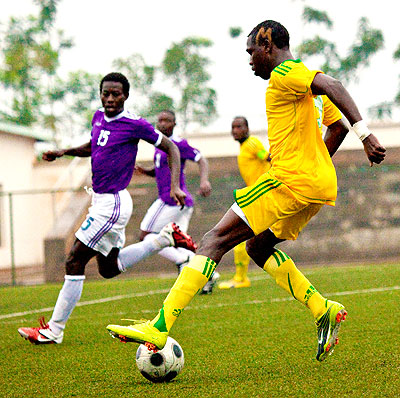 Mavugo Laudit nawe yatsindiye AS Kigali penaliti.