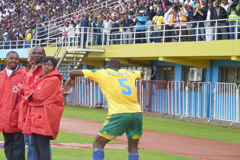 Meddie Kagere amaze gutsinda igitego cy'Amavubi.