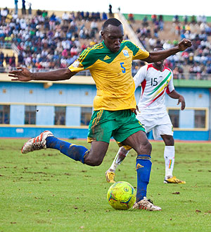 Meddie kagere yongeye kureba mu izamu nk