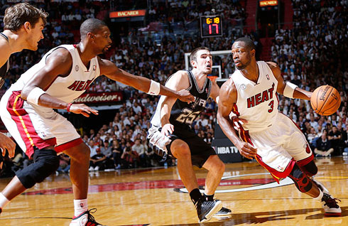 Miami Heat yatwaye igikombe cya NBA bigoranye.